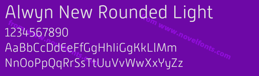 Alwyn New Rounded LightPreview Alwyn New Rounded LightPreview