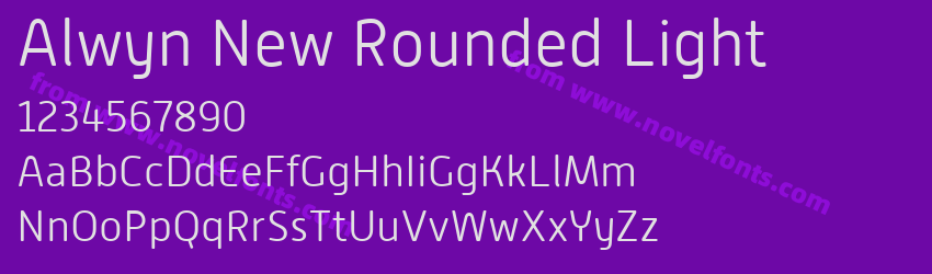Alwyn New Rounded LightPreview Alwyn New Rounded LightPreview