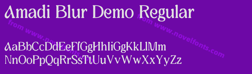 Amadi Blur Demo RegularPreview Amadi Blur Demo RegularPreview