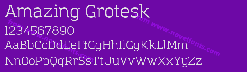 Amazing GroteskPreview