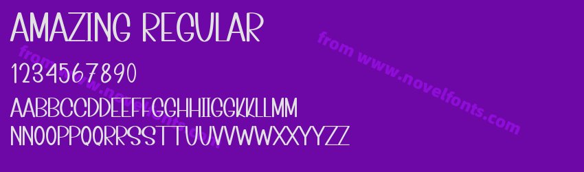 Amazing RegularPreview