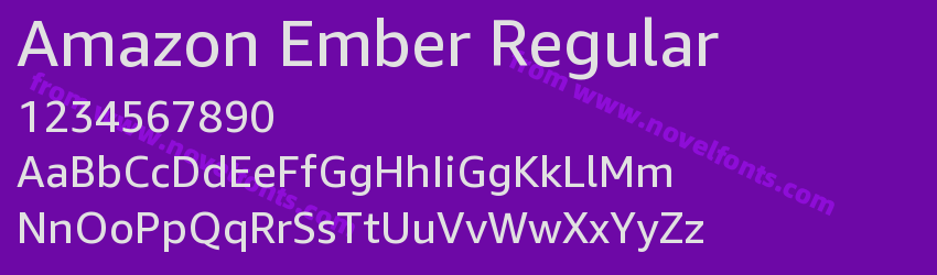Amazon Ember RegularPreview