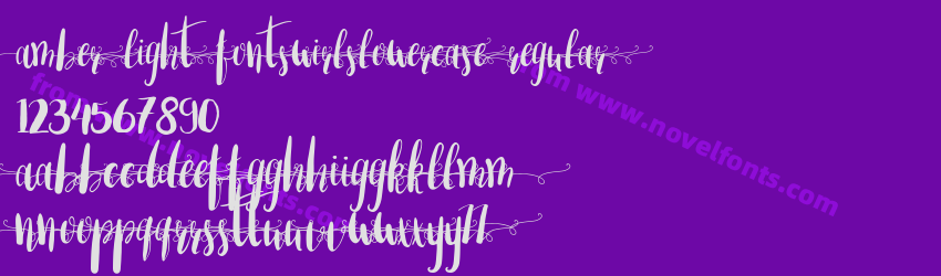 Amber Light Fontswirlslowercase RegularPreview Amber Light Fontswirlslowercase RegularPreview