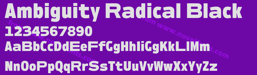 Ambiguity Radical BlackPreview