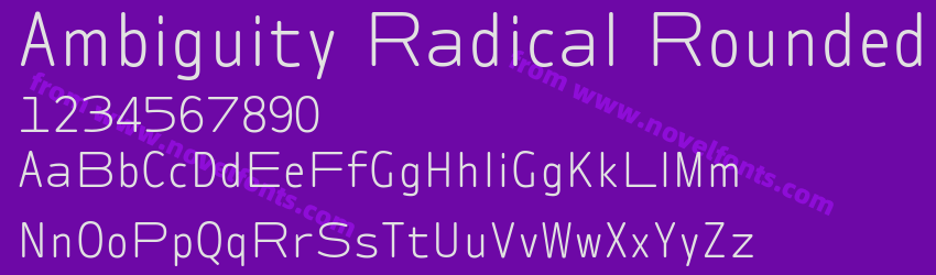 Ambiguity Radical RoundedPreview Ambiguity Radical RoundedPreview