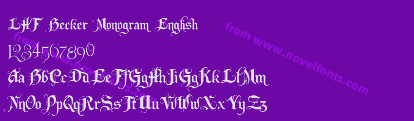 LHF Becker Monogram EnglishPreview