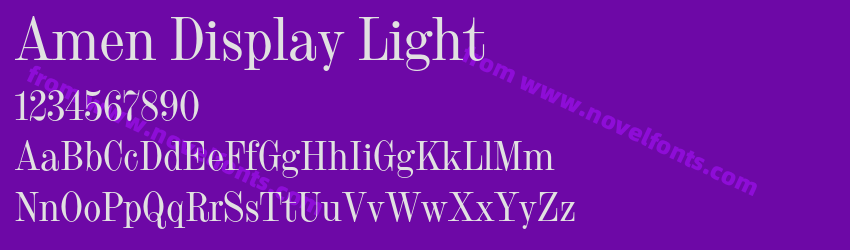 Amen Display LightPreview Amen Display LightPreview