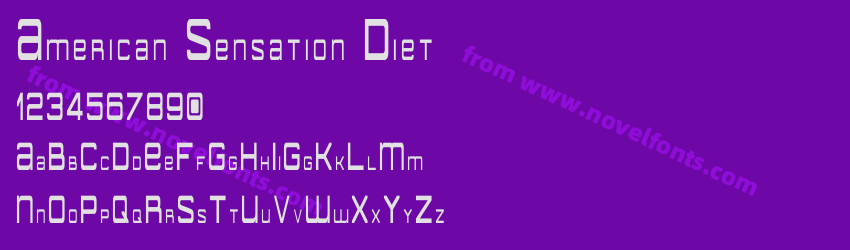 American Sensation DietPreview American Sensation DietPreview