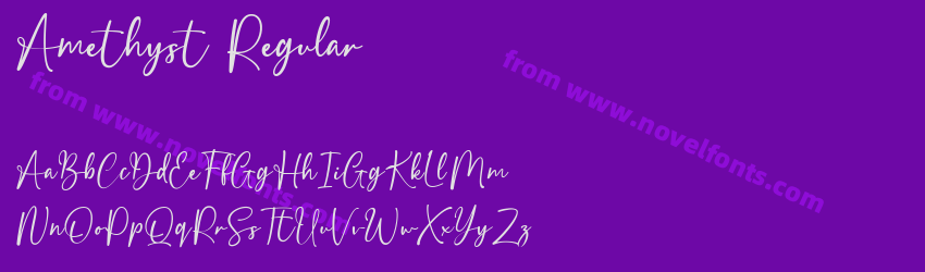 Amethyst RegularPreview Amethyst RegularPreview