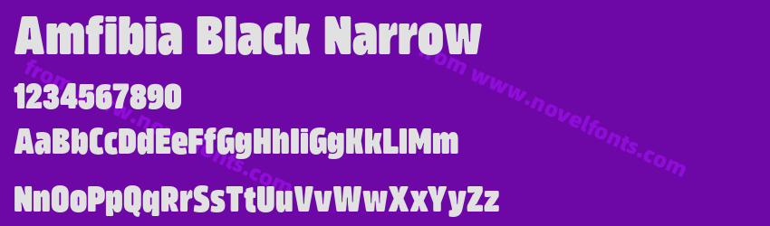 Amfibia Black NarrowPreview Amfibia Black NarrowPreview