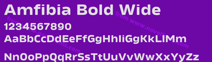 Amfibia Bold WidePreview Amfibia Bold WidePreview