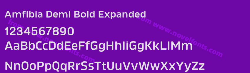 Amfibia Demi Bold ExpandedPreview Amfibia Demi Bold ExpandedPreview