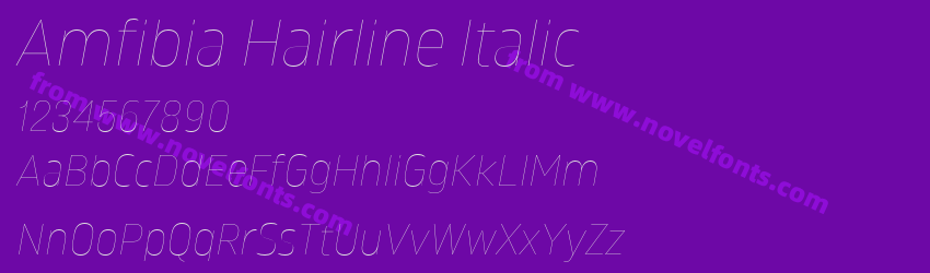 Amfibia Hairline ItalicPreview Amfibia Hairline ItalicPreview