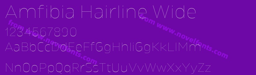 Amfibia Hairline WidePreview Amfibia Hairline WidePreview