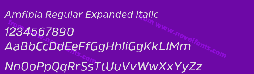 Amfibia Regular Expanded ItalicPreview Amfibia Regular Expanded ItalicPreview