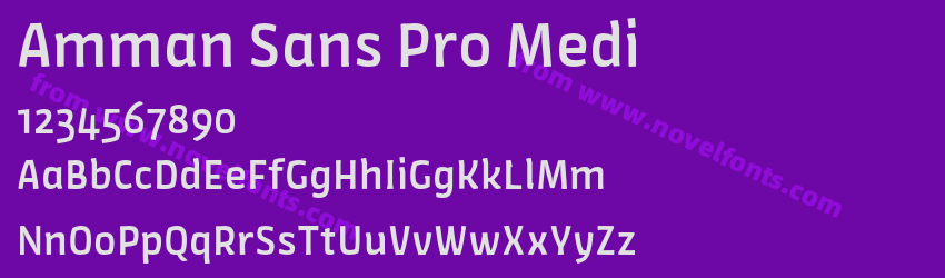 Amman Sans Pro MediPreview Amman Sans Pro MediPreview