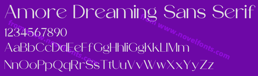 Amore Dreaming Sans SerifPreview Amore Dreaming Sans SerifPreview