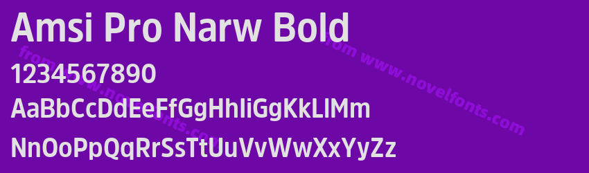 Amsi Pro Narw BoldPreview Amsi Pro Narw BoldPreview