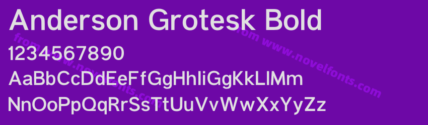 Anderson Grotesk BoldPreview
