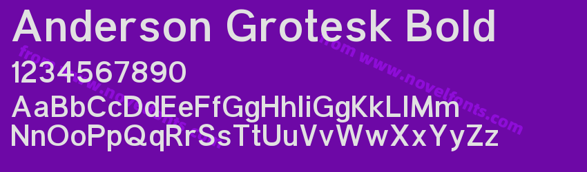 Anderson Grotesk BoldPreview