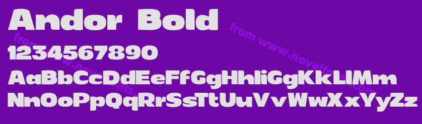Andor BoldPreview Andor BoldPreview