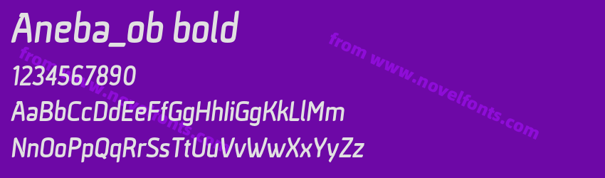 Aneba_ob boldPreview
