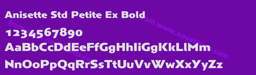 Anisette Std Petite Ex BoldPreview Anisette Std Petite Ex BoldPreview