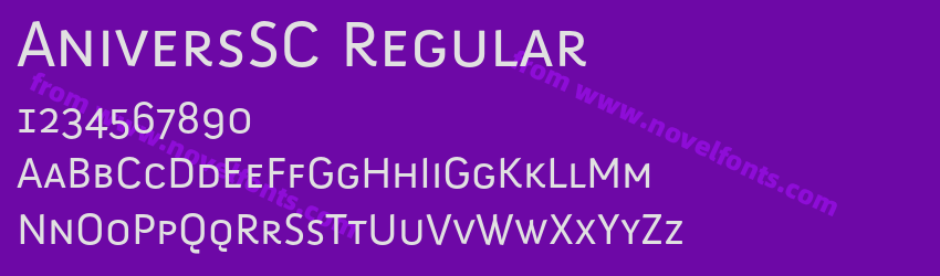 AniversSC RegularPreview AniversSC RegularPreview