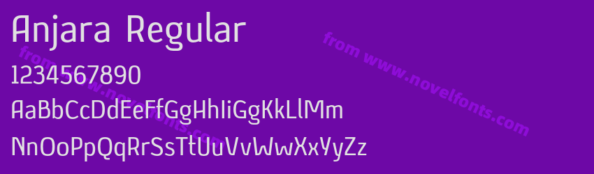 Anjara RegularPreview