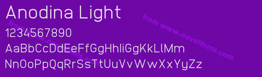 Anodina LightPreview