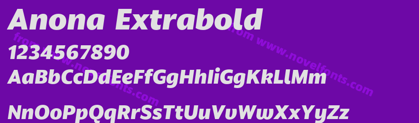 Anona ExtraboldPreview Anona ExtraboldPreview