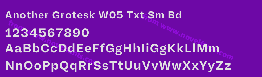 Another Grotesk W05 Txt Sm BdPreview Another Grotesk W05 Txt Sm BdPreview