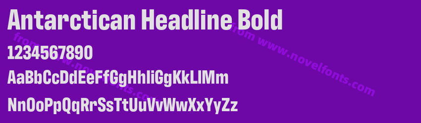 Antarctican Headline BoldPreview