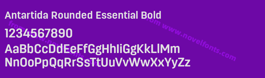 Antartida Rounded Essential BoldPreview Antartida Rounded Essential BoldPreview