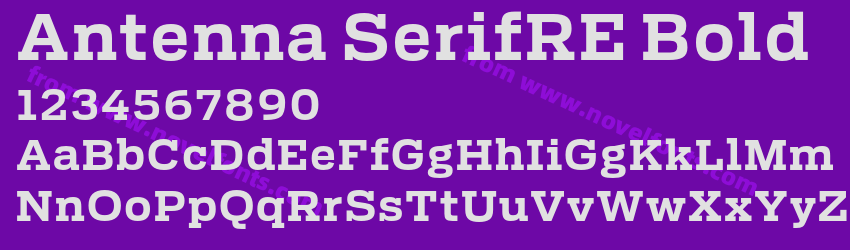 Antenna SerifRE BoldPreview