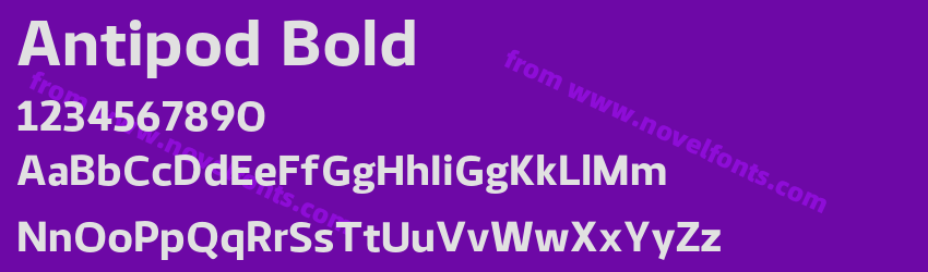 Antipod BoldPreview Antipod BoldPreview