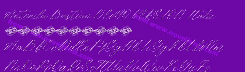 Antonila Bastian DEMO VERSION ItalicPreview Antonila Bastian DEMO VERSION ItalicPreview