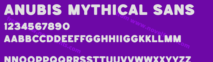 Anubis Mythical SansPreview