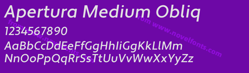 Apertura Medium ObliqPreview Apertura Medium ObliqPreview