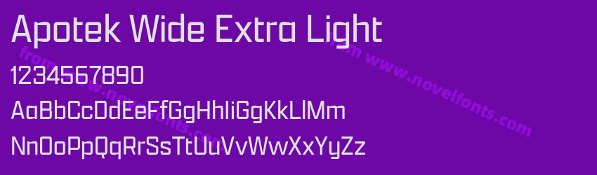 Apotek Wide Extra LightPreview Apotek Wide Extra LightPreview