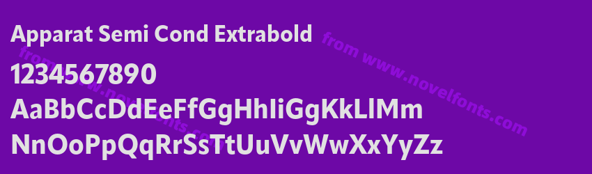 Apparat Semi Cond ExtraboldPreview Apparat Semi Cond ExtraboldPreview