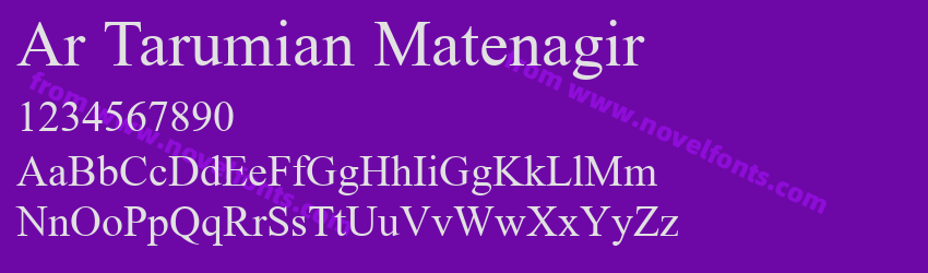 Ar Tarumian MatenagirPreview Ar Tarumian MatenagirPreview