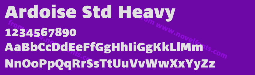 Ardoise Std HeavyPreview Ardoise Std HeavyPreview