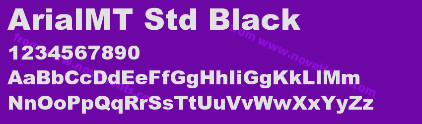 ArialMT Std BlackPreview ArialMT Std BlackPreview
