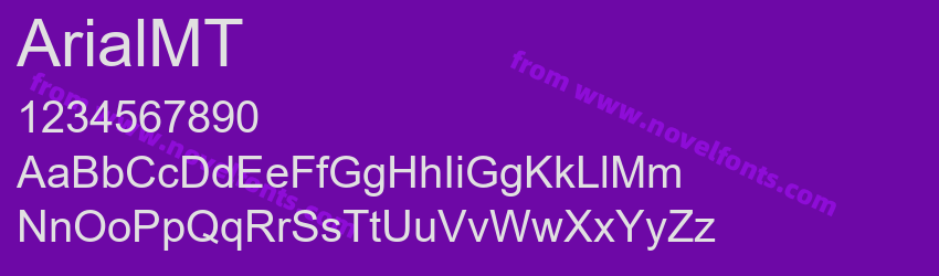 ArialMTPreview ArialMTPreview