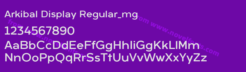 Arkibal Display Regular_mgPreview Arkibal Display Regular_mgPreview