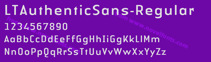 LTAuthenticSans-RegularPreview