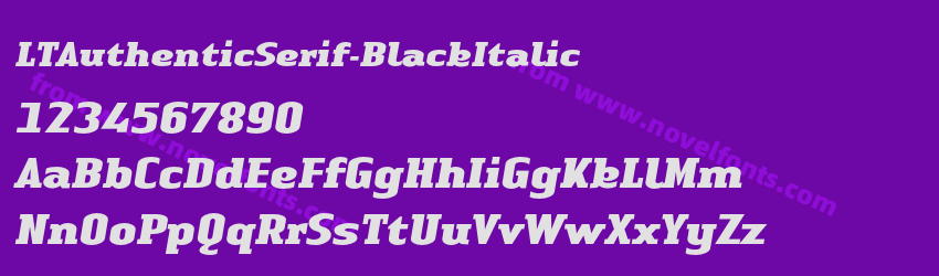 LTAuthenticSerif-BlackItalicPreview