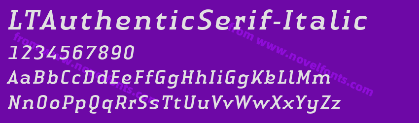 LTAuthenticSerif-ItalicPreview