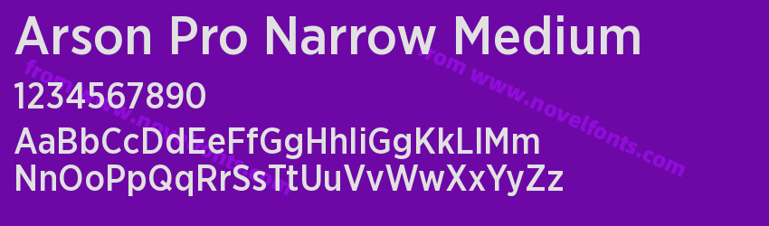Arson Pro Narrow MediumPreview